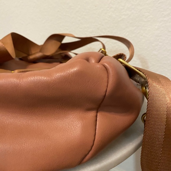 Fawn Design Diaper Bag Pink Faux Leather Gold Hardware Dusty‎ Rose - Picture 8 of 9